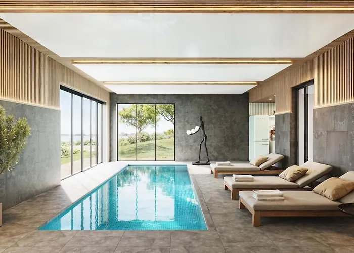 Luxury 5stars Sea View, Pool, Near Deauville